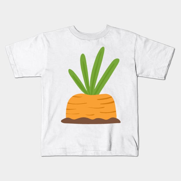 Carrot Kids T-Shirt by valentinahramov